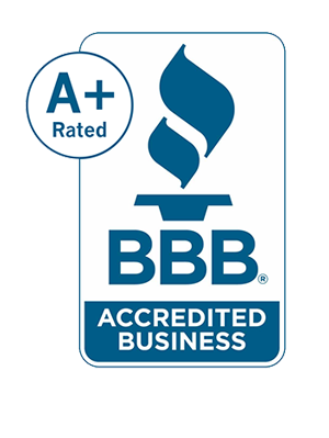 Bennett Glass and Mirror Wins icon showing they are a BBB A+ Accredited Business in Prescott Arizona
